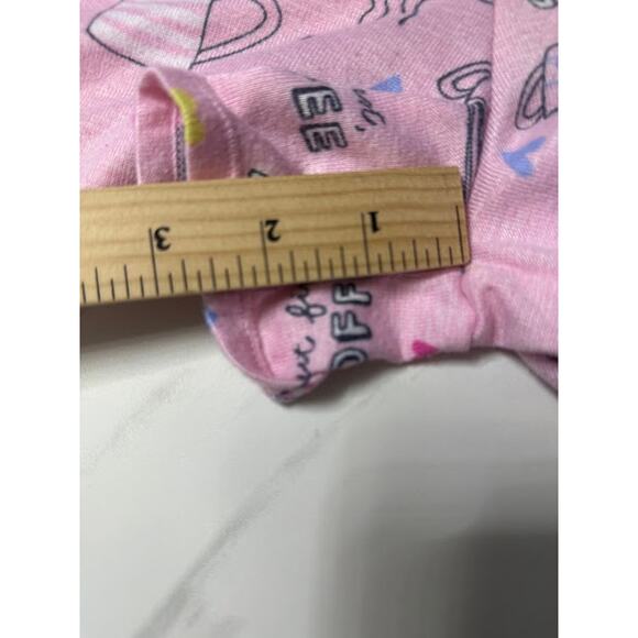 Secret Treasures Pajama Set Size M Top Large Bottom Coffee Tank Top Shorts Pink - Picture 12 of 13